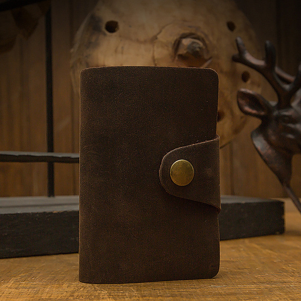 Handmade Cowhide Card Holder (Leather)